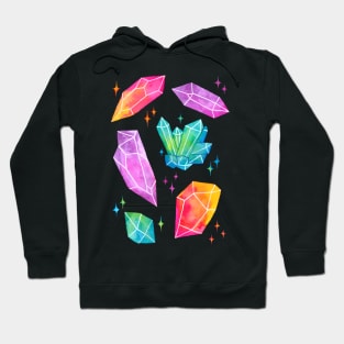 Watercolor Crystals | Nikury Hoodie